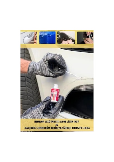Sedefli 25 + 25 Ml Fırçalı Rötuş Boyası Seti