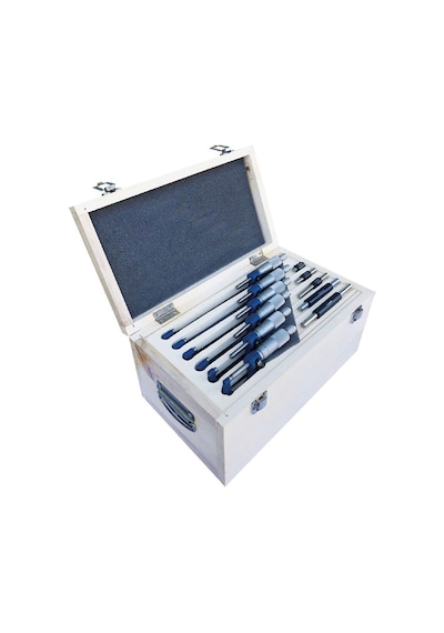 Pld 0-150mm 6 Parça Ekonomik Tip Mikrometre Seti