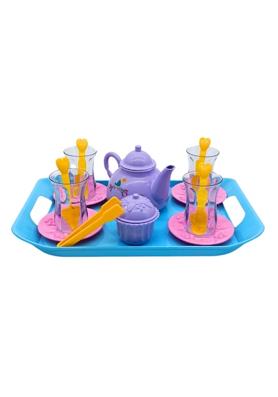 Birlik Oyuncak İnce Belli Bardak Seti Urt011010 Pembe Çay2