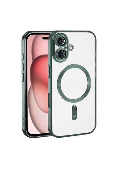 Apple İphone 17 Kross Magneticsafe Kapak - Koyu Yeşil