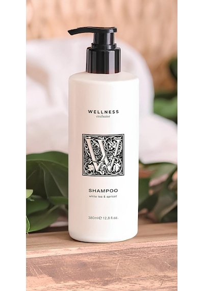 Wellness Exclusive White Tea & Apricot Shampoo 380 Ml Beyaz Çay Ve Kayısı Özlü Bakım Şampuanı