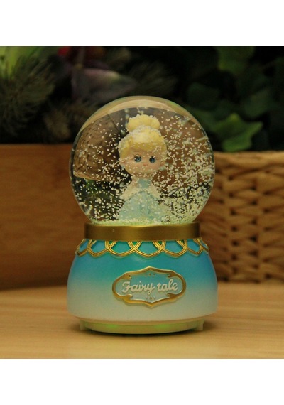 Disneyland Kül Kedisi Işıklı Ve Müzikli Kar Küresi Büyük Boy