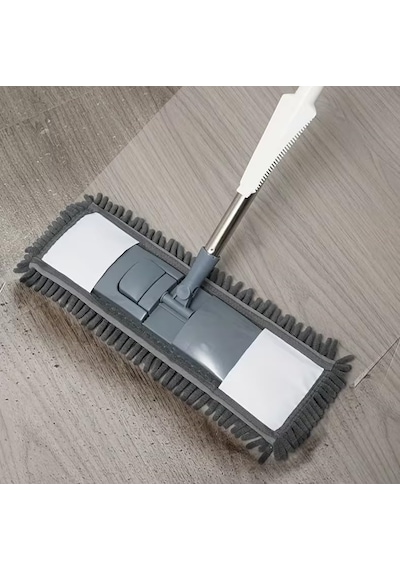 Kyrotech Makarna Mop Mikrofiber Paspas Yedeği, Evrensel Uyumlu Temizlik Başlığı, Döner Moplar İ Çok Renkli