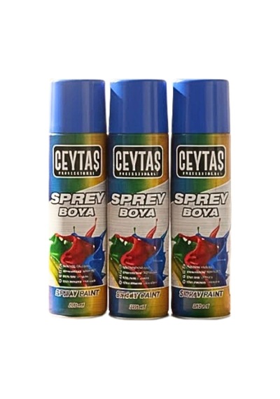 Mavi Sprey Boya 200 Ml Çok Renkli