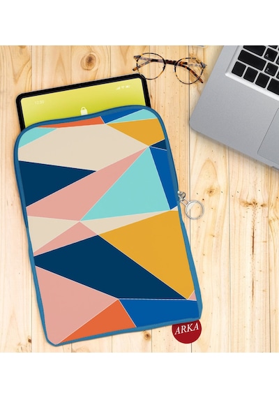 Bk Gift Modern Art Tasarımlı Taşınabilir Koruyucu Tablet Kılıfı &