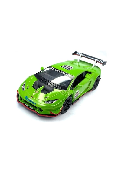 Kinsmart Lamborghini Huracan Lp620-2 Super Trofeo Çekbırak yeşil