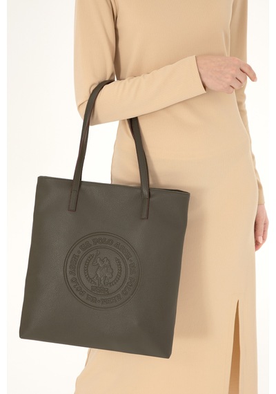 U.S. Polo Assn. Kadın Haki Kol Çantası 50303398-VR027