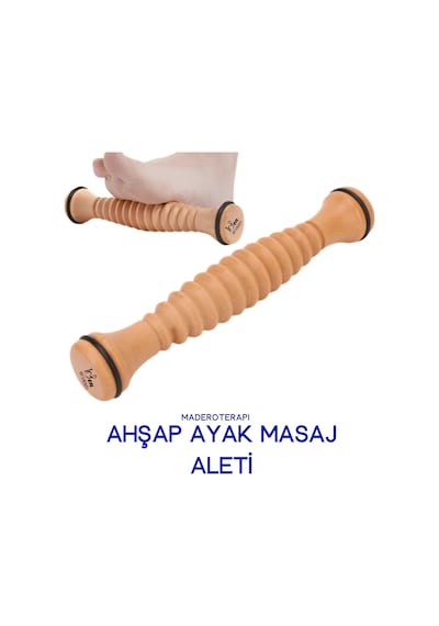 1sen Art & Beauty Maderoterapi Ayak Masaj Aleti Roller