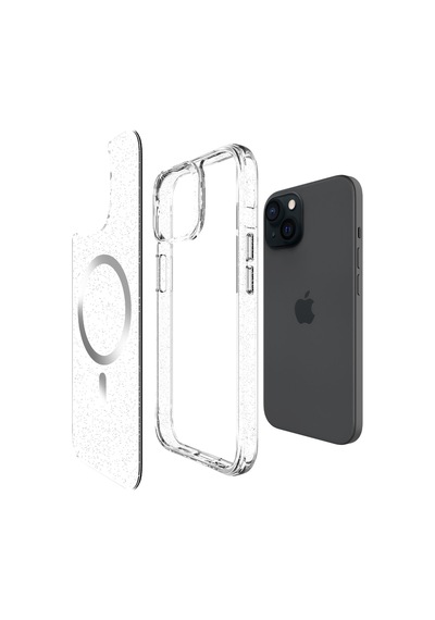 Bix Apple Uyumlu iPhone 15 Magsafe Simli Kılıf Shock Pocket Darbe Emici Teknolojili Çizilmeye Dayanıklı