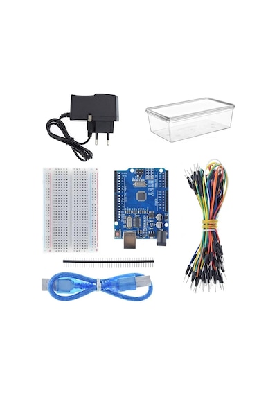 Robotik Kodlama Arduino Temel Seviye Elektronik Başlangıç Seti - Kutulu Adaptörlü