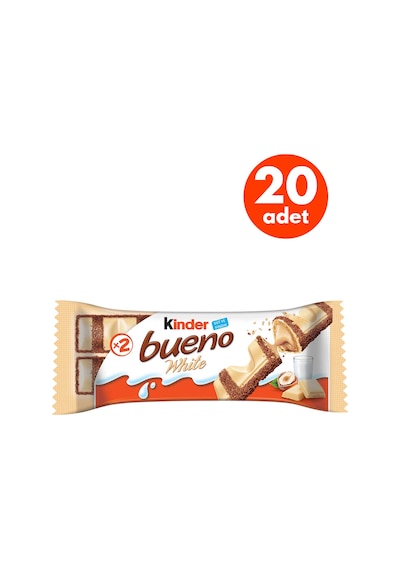 Bueno White Çikolata 43 Gr - 20 Adet