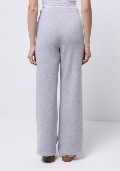 Colins Regular Fit Orta Bel Düz Kadın Gri Eşofman Altı Cl1076448 Q1.v2 Mga GRİ MELANJ