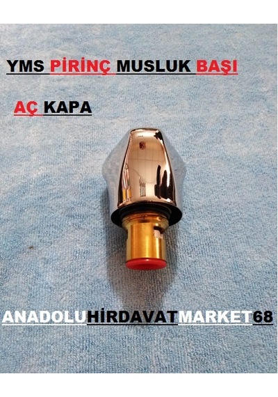 Yms Pirinç Aç Kapa Musluk Başı Musluk Batarya Başı Piramit