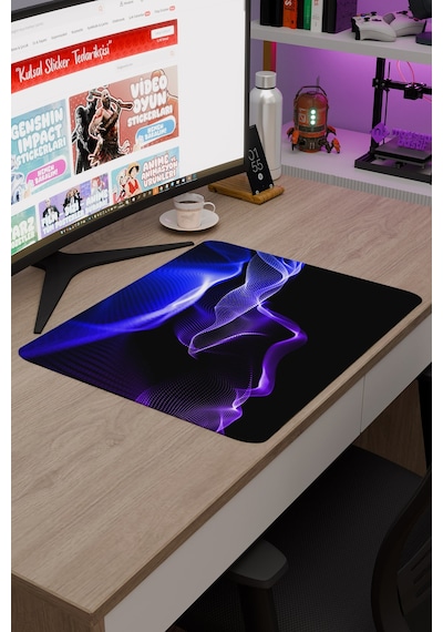 Noktalar Kaymaz Dikişli Kauçuk Oyuncu Mousepad V2 - 48x40 Xl Gaming Mouse Pad Fare Altlığı
