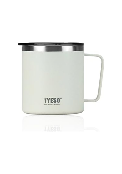 Silviya Mug Vakumlu Paslanmaz Çift Duvarlı Termal Kapaklı 400ml Mavi Diğer