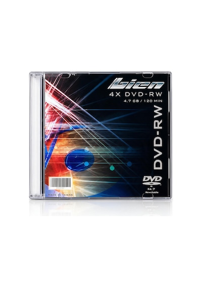 1 Adet - Bien Dvd-rw 4.7gb 4x Tekli Kutulu Yeniden Yazılabilir Dvd