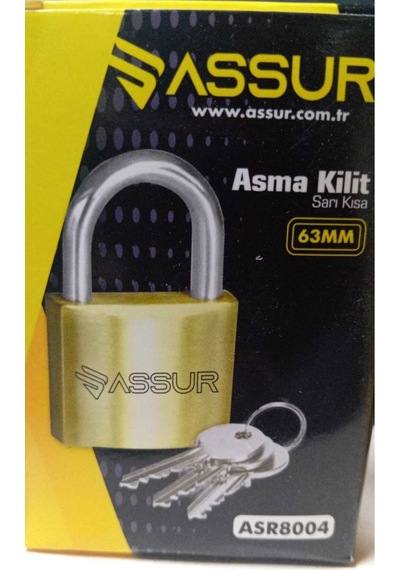 Boltoptan Assur 63 Mm Asma Kilit 6 30 180 Adet