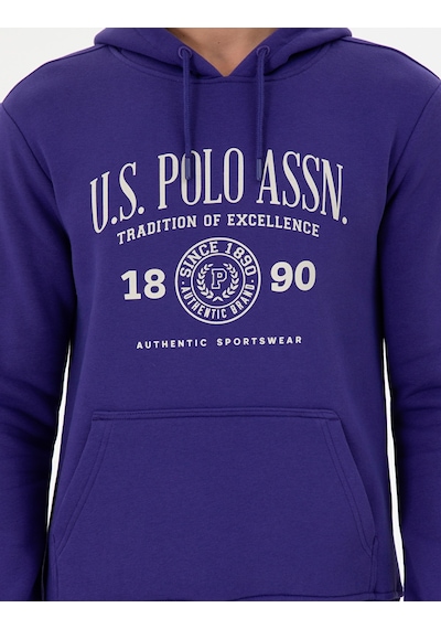 U.s. Polo Assn. Erkek Mor Sweatshirt 50293446-vr038 Mor