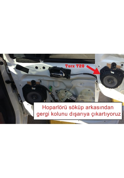 Barrer Citroen C4 Kapı Gergi (Limitör) Tamir Kiti (2 Kapı Set) 2004-2011