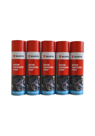 Würth 5x Motor Temizleyici Sprey500ml