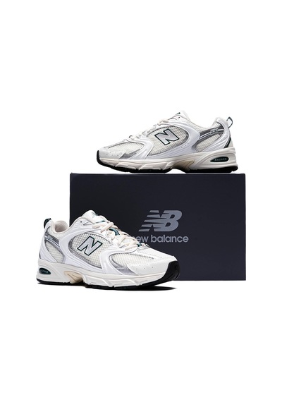 New Balance 530 Sea Salt Marsh Green Mr530sx -sparksole Gri Gri