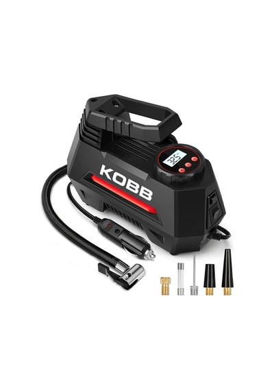 Kobb Kb180 12volt 150 Psı Ayarlanabilir Dijital Basınç Göstergeli Lastik Şişirme Pompası Fr Kb180