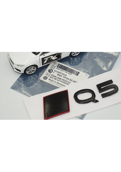 Dk Tuning Q5 2025+ Bagaj Siyah Yazı Logo Arma Audi İle Uyumlu Bagaj Arma