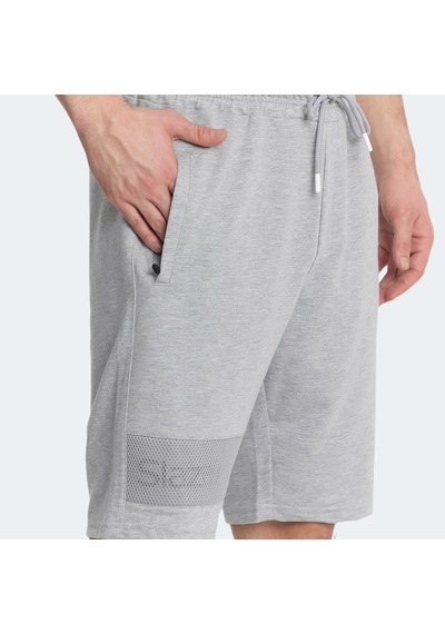 Slazenger NUKA Erkek Cepli Kapri Gri Şort