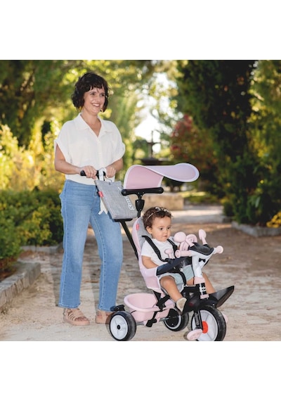Smoby Baby Driver Pembe Üç Tekerlekli Bisiklet