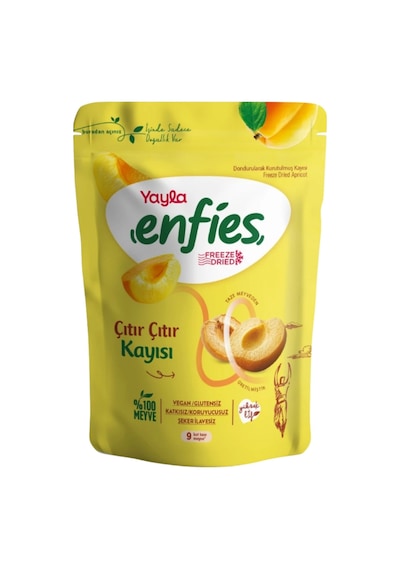 Yayla Freeze Dried Çıtır Çıtır Kayısı 20 Gr 20 ML