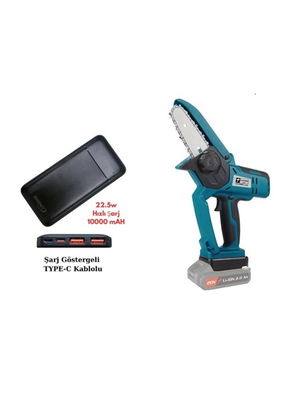 Catpower 4138 Akülü Dal Kesme Makinesi 10 CM Akü Hariç + Ah + Akd