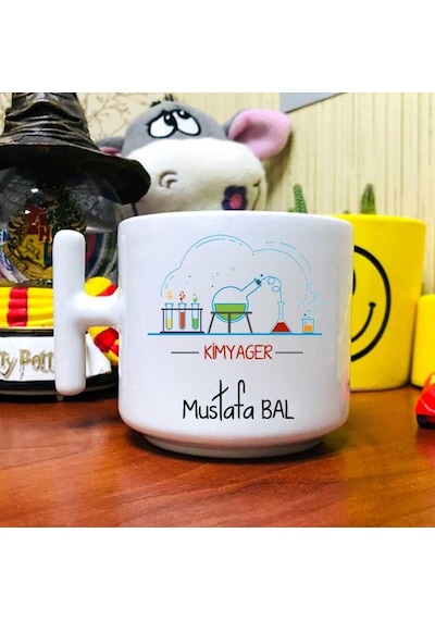 Kimyager Latte Fincanı