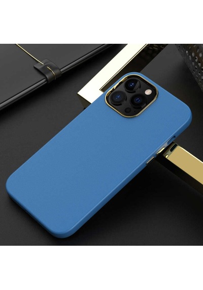 Apple Uyumlu iPhone 12 Pro Max Kılıf Zore Natura Suni Deri Kılıf