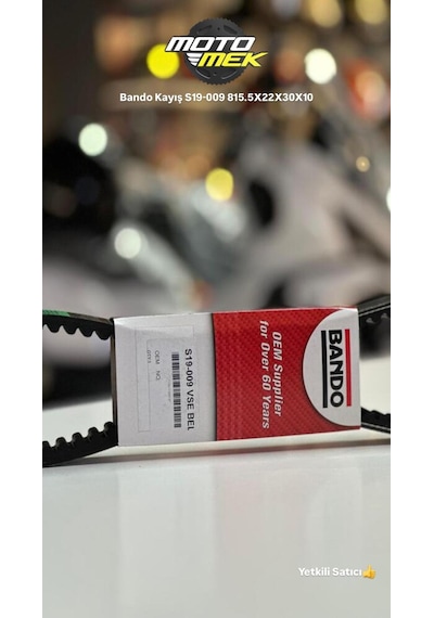 Rks Veloce 150 Bando Kayış S19-009 815.5x22x30x10