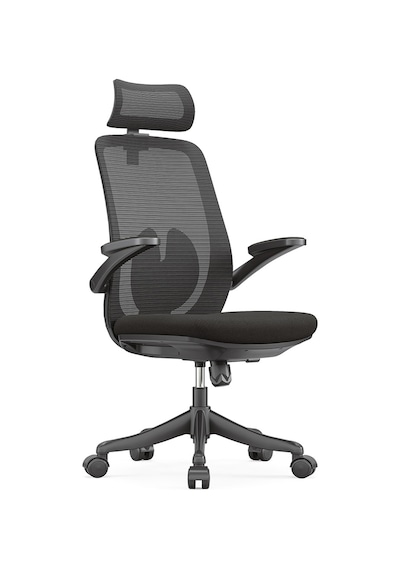 Ofisbazaar Sakura Ergonomik Fileli Yönetici Koltuğu Başlıklı Ofis Ve Çalışma Koltuğu Siyah Siyah Ofisbazaar Sakura Ergonomik Fileli Yönetici Koltuğu Başlıklı Ofis Ve Çalışma Koltuğu Siyah Siyah