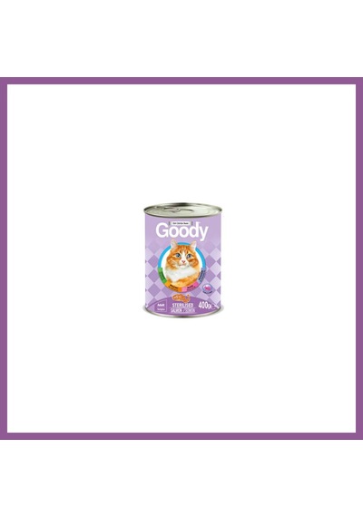 Goody Somonlu Kısırlaştırılmış Kedi Konservesi 6 Adet 400 Gr Rengaren