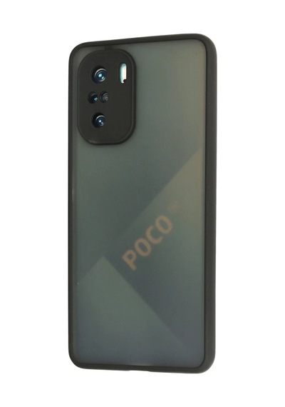 Xiaomi Poco F3 Uyumlu Kılıf Montreal Silikon Kapak - Siyah