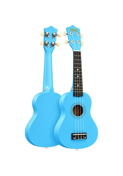 Midex UKX-901BL Mavi Soprano Ukulele (Askı Çanta Metod Pena)