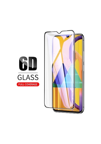 Realme Note 80 Uyumlu Ekran Koruyucu 6D Kırılmaz Cam - Extra Darbe Korumalı  - Tam Kaplar