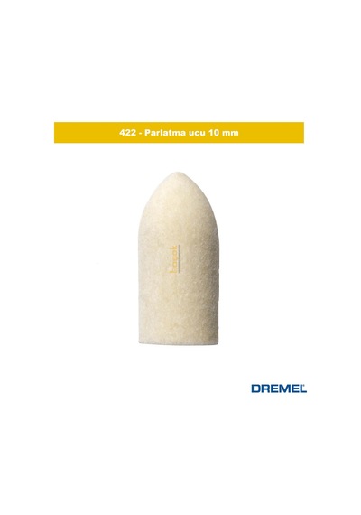 Dremel 422 Parlatma Keçesi 9,5 Mm 1 Adet