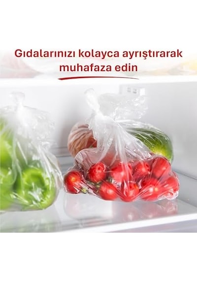 Küçük Boy Buzdolabı Poşeti 4x40lı