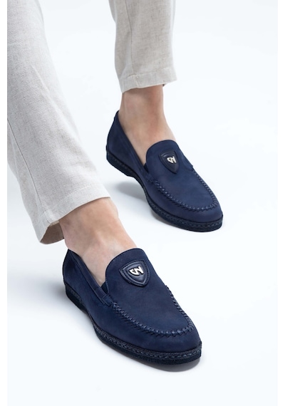 Giampiero Nicola Erkek Hakiki Deri Lacivert Nubuk Loafer Ayakkabı 664 L40262 Erk Ayk Y23 Navy Nubuk Lacivert Giampiero Nicola Erkek Hakiki Deri Lacivert Nubuk Loafer Ayakkabı 664 L40262 Erk Ayk Y23 Navy Nubuk Lacivert