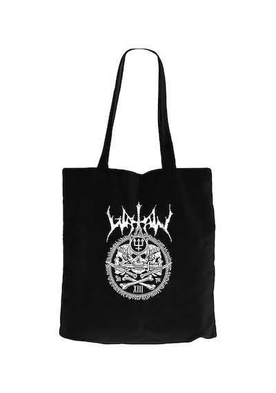 Watain Black Metal Band Siyah Kanvas Bez Çanta Siyah