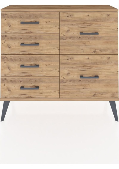 Arges Şifonyer 6 Çekmeceli 88x30x80 Çam-çam Çam Arges Şifonyer 6 Çekmeceli 88x30x80 Çam-çam Çam