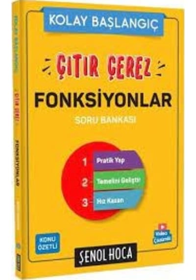 Çıtır Çerez Fonksiyonlar Şenol Hoca Yayınları