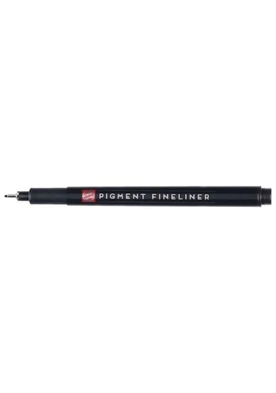 Talens 0.60 Mm Siyah Pigment Fınelıner Çizim Kalemi 1 Adet Hassas Çizimler İçin Uygun