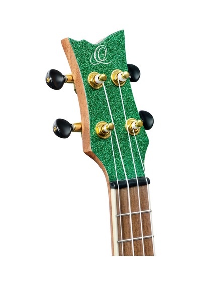 Ortega Element Series Concert Ukulele Metallic Green Ruel