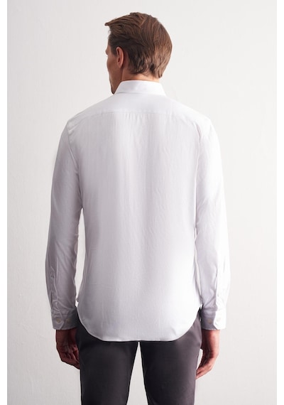 İmza Beyaz Düğmeli Yaka Örme Uzun Kol Performans Ürün Slim Fit %100 Pamuk Gömlek 1004255271 Beyaz İmza Beyaz Düğmeli Yaka Örme Uzun Kol Performans Ürün Slim Fit %100 Pamuk Gömlek 1004255271 Beyaz