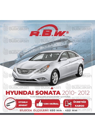 Hyundai Sonata Muz Silecek Takımı (2010-2012) RBW