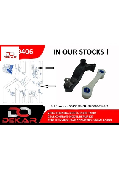Vites Kumanda Modül Tamir Takım Clıo Iv-symbol-dacıa Sandero-logan 1.5 Dcı Dekar 328909240r/ 329800694r/ D